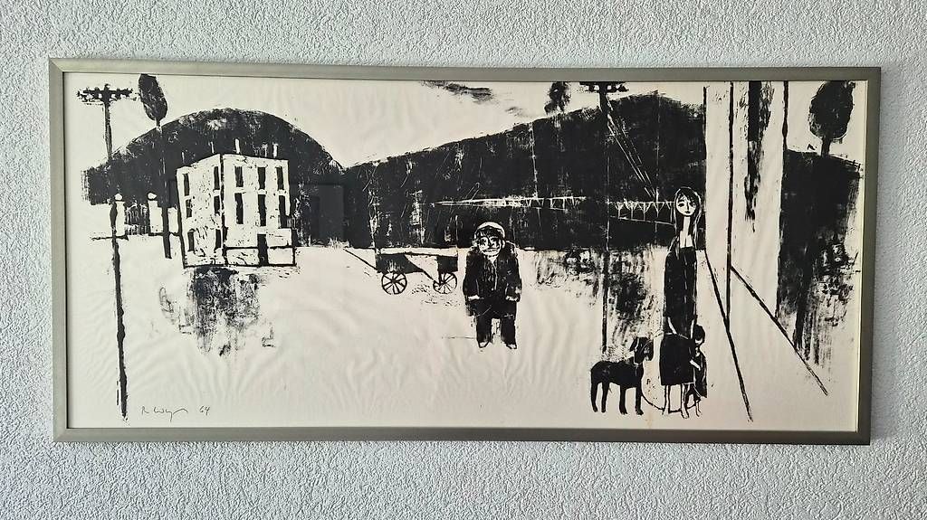 Xilografie: Holzschnitt von Röbi Wyss – Usato da Bern venduto da est_7lpw