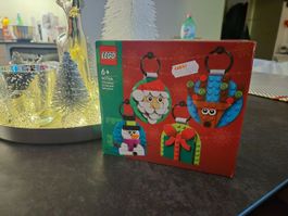 Neues LEGO 40744 Weihnachten Christbaum Anhänger Set