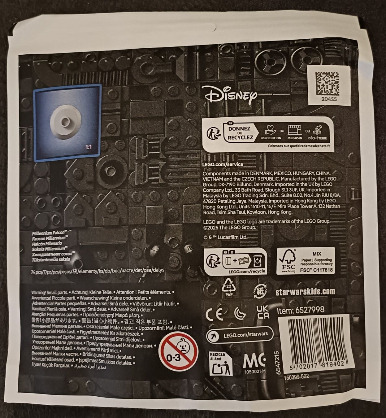 Lego Baukästen: Lego 30708 Star Wars Millennium Falcon mini – Neu und originalverpackt aus Werthenstein von Luzernerdeal 1
