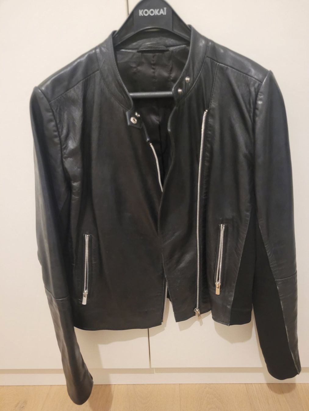 Giacche: Veste en cuir noir, taille 38 – Usato da St-Sulpice VD venduto da Piggy03 2