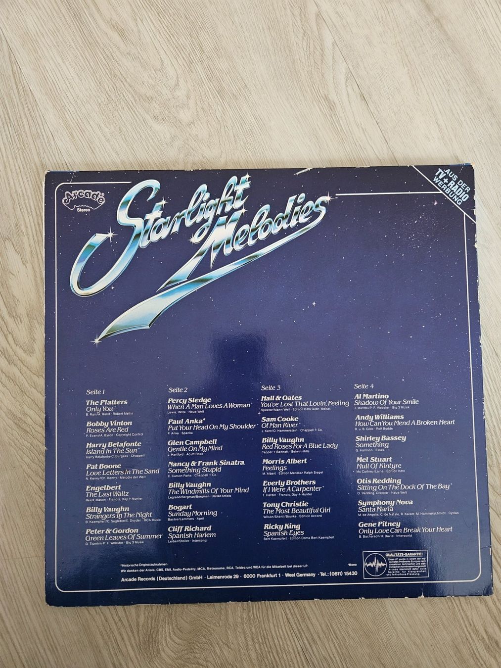 Dischi in vinile: Starlight Melodies – Usato da Wattwil venduto da Belinda98 1