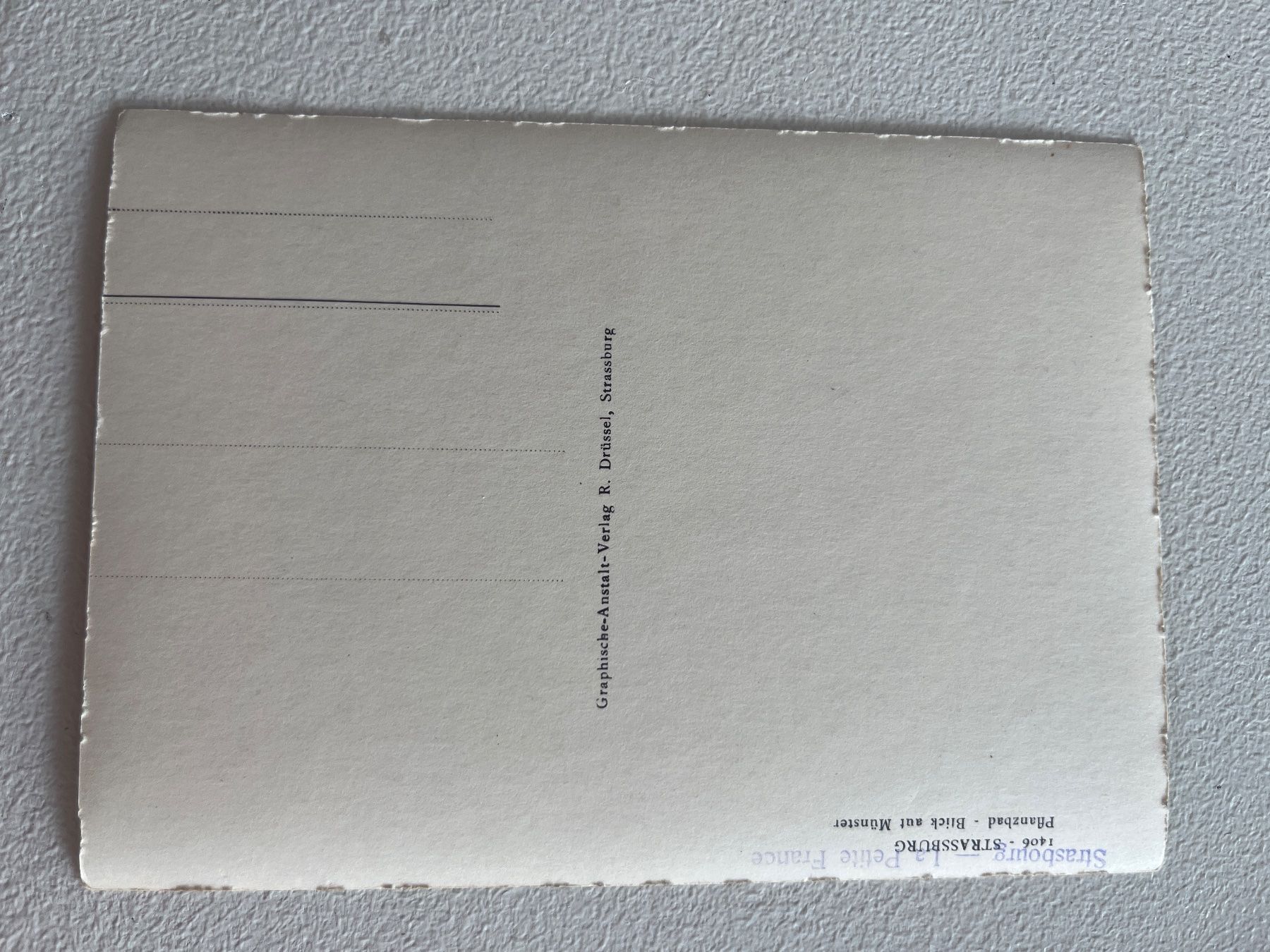 Alle Briefmarken: Alte Ansichtskarte Strassburg – Gebraucht aus Chiasso von AzenYa 1