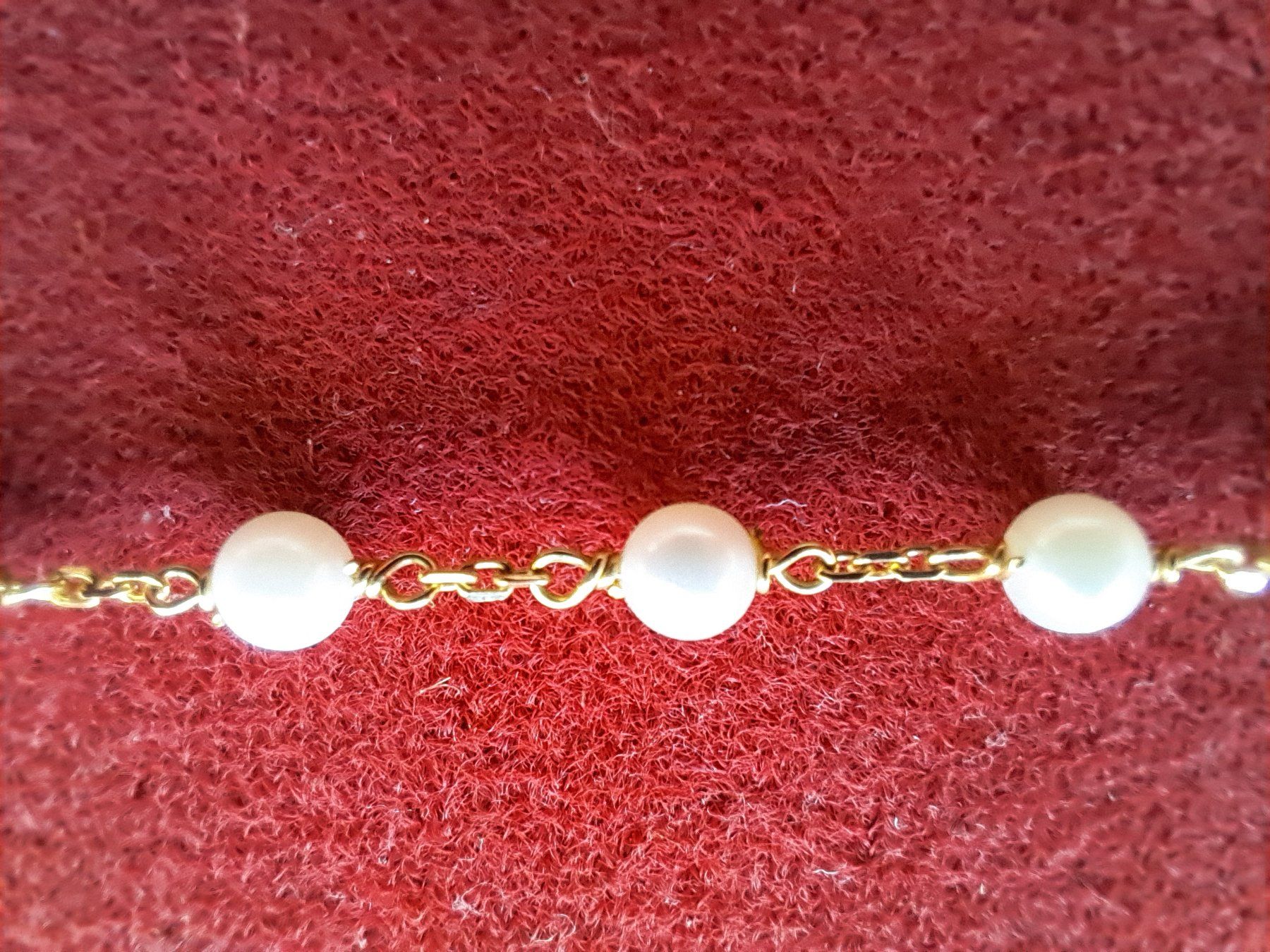 Bracciali & Braccialetti: Armkette mit Perlen – Usato da Pfäffikon ZH venduto da Valsangiaccomo 2