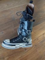 Rebecca White Leder Stiefel, neuwertig, Grösse 38