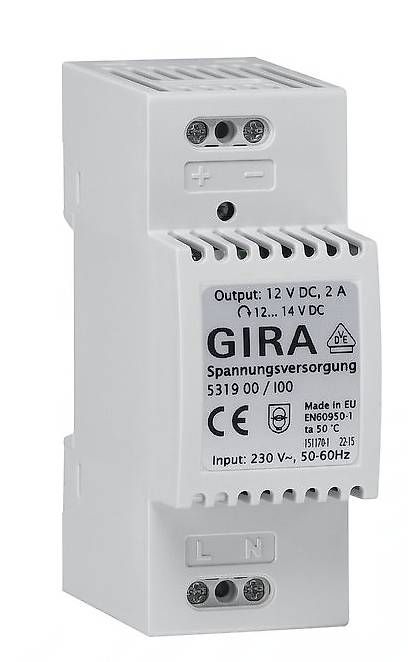 Unità & Adattatore: GIRA 531900 Netzteil 12 V DC | 2 A – Usato da Beinwil am See venduto da peety