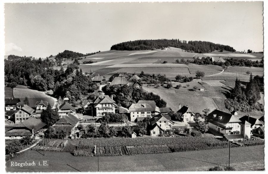 Cartoline postali: Rüegsbach i.E., um 1940 – Usato da Frauenfeld venduto da POML