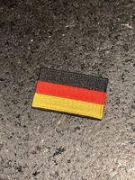 Deutschland Flaggen Patch mit Klett (sehr guter Zustand)