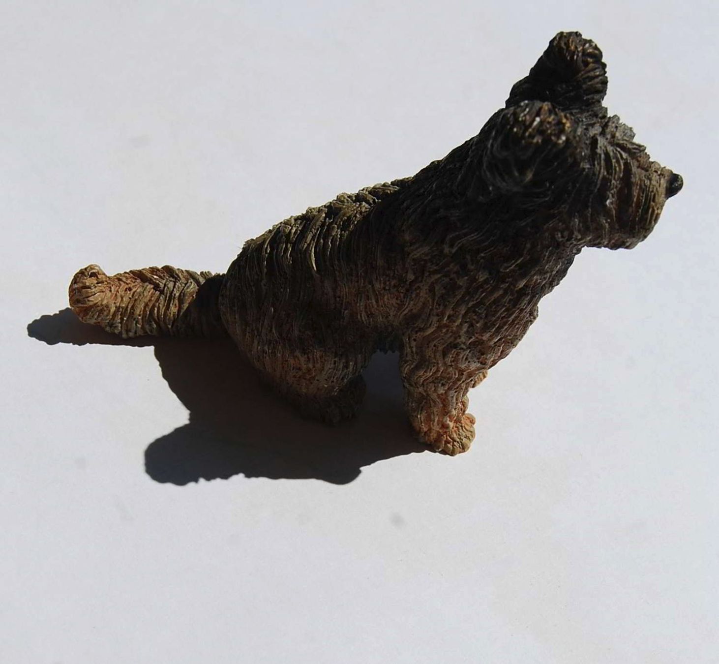 Statuette: 7 verschiedene Hundefiguren, Terrakotta bemalt – Usato da Rüfenacht BE venduto da Toro06 4