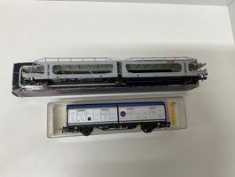 Electrotren H0, zwei Güterwagen 1481 und 6005 Top, Neuwertig