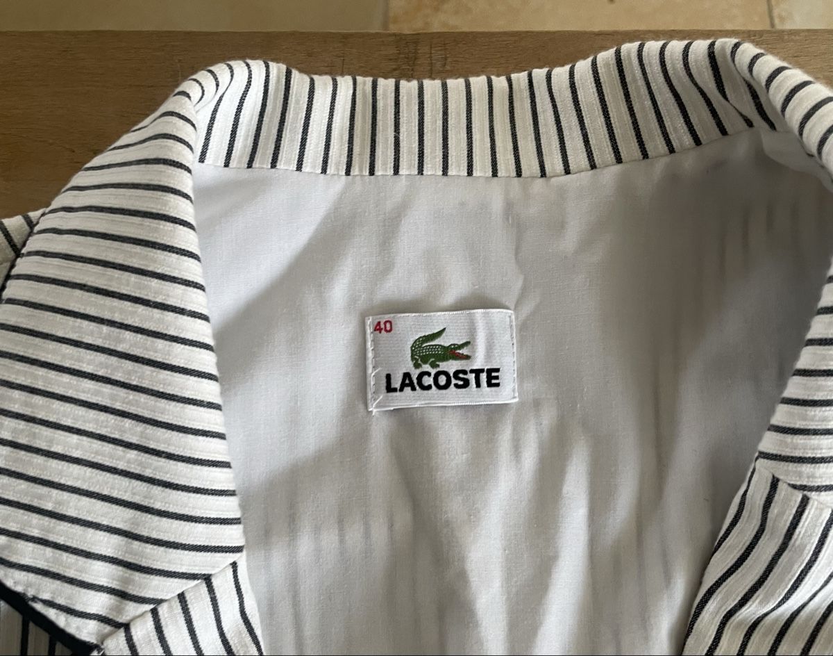 Lacoste Giacche: Lacoste Blazer striped size 40 good condition – Usato da Zürich venduto da joh_89d8 1