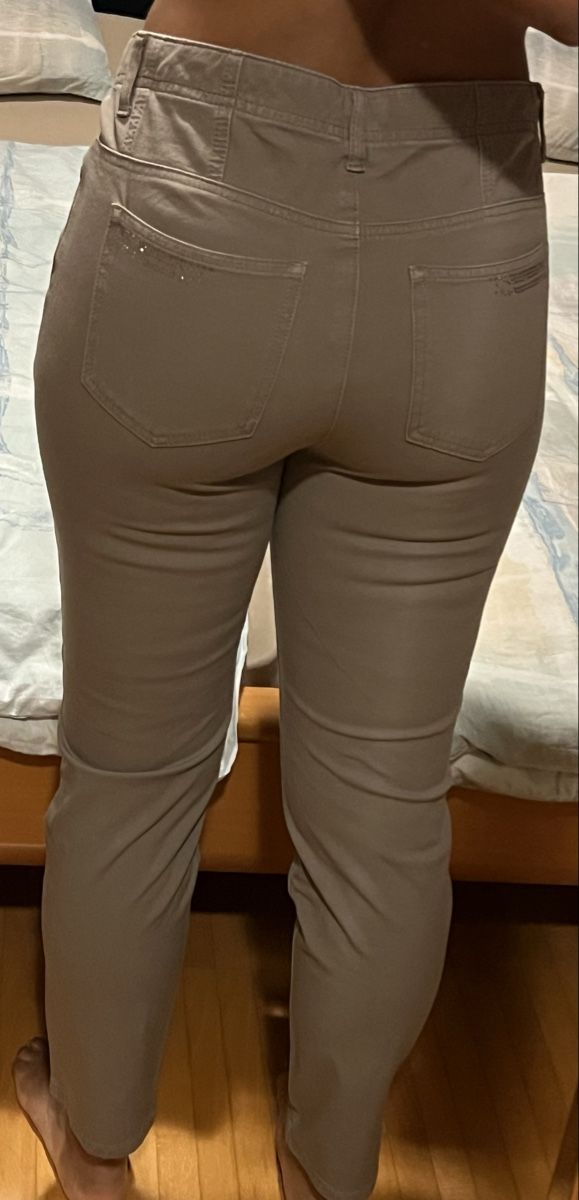 C&A Pantaloni: Chino Hose, Grösse 40 – Nuovo (secondo la descrizione) da Zürich venduto da celineaceline 1