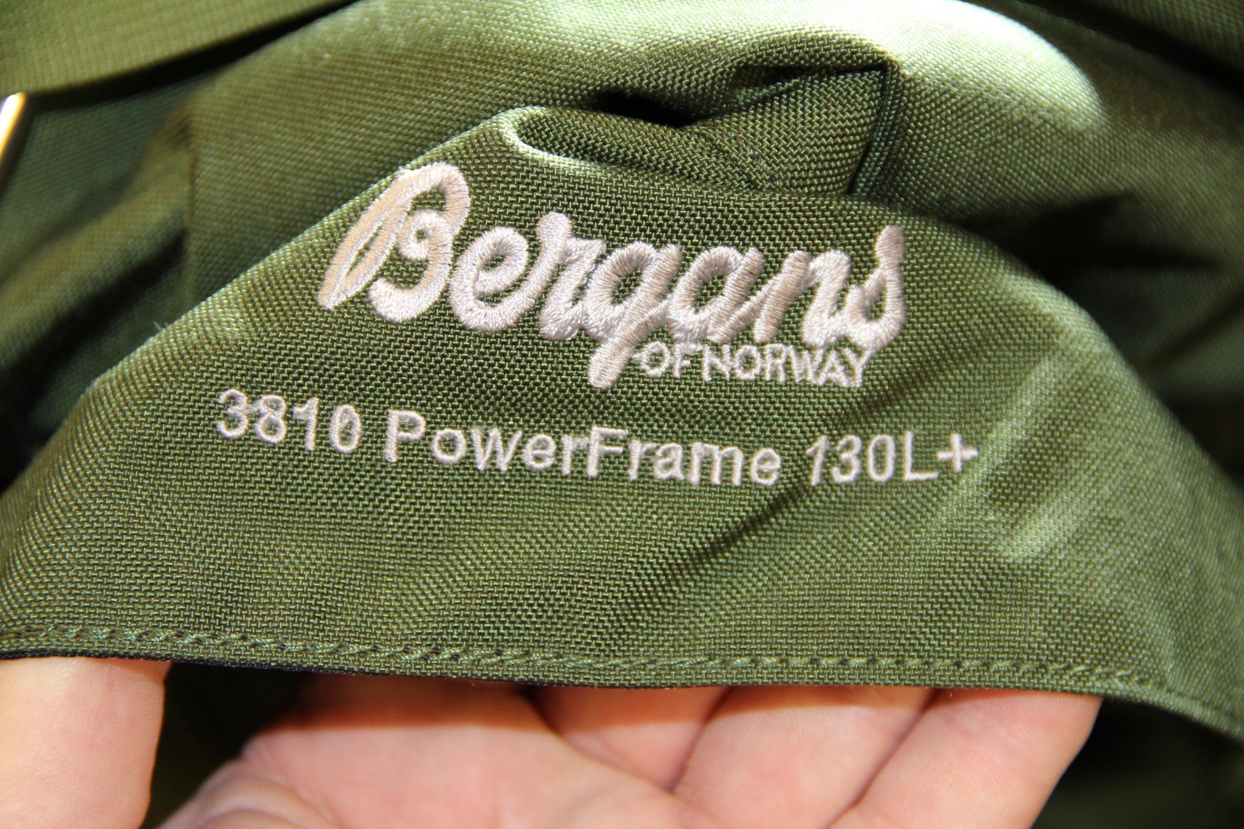 Bergans Zaini: Bergans PowerFrame BigPack 130L, Tramper Expeditionsrucksack – Usato da Belp venduto da Tomsek 2