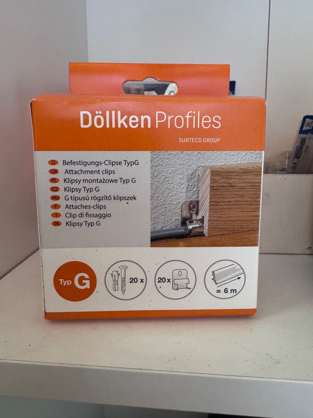Profile: Befestigungs-Clips Typ G Döllken Profiles – Neu und originalverpackt aus Bern von Hypenotic98