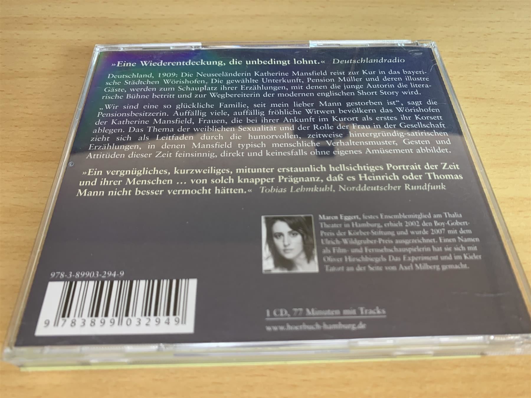 Audiolibri: Deutsche beim Fleisch - Katherine Mansfi – Usato da Rikon im Tösstal venduto da Alpenmutz 1