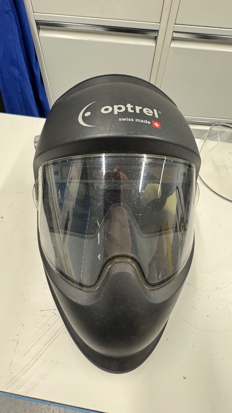 Saldatori: Schweisserhelm OPTREL Panorama XX CLT 2.5 – Usato da Rheinfelden venduto da Enzo1953 1