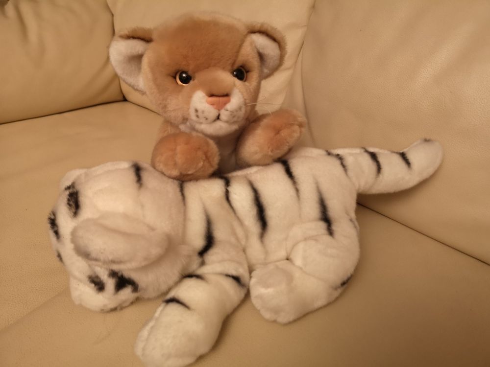 Plüschtier Löwe + Tiger Baby Leosco Collection Kuscheltier | Kaufen auf ...