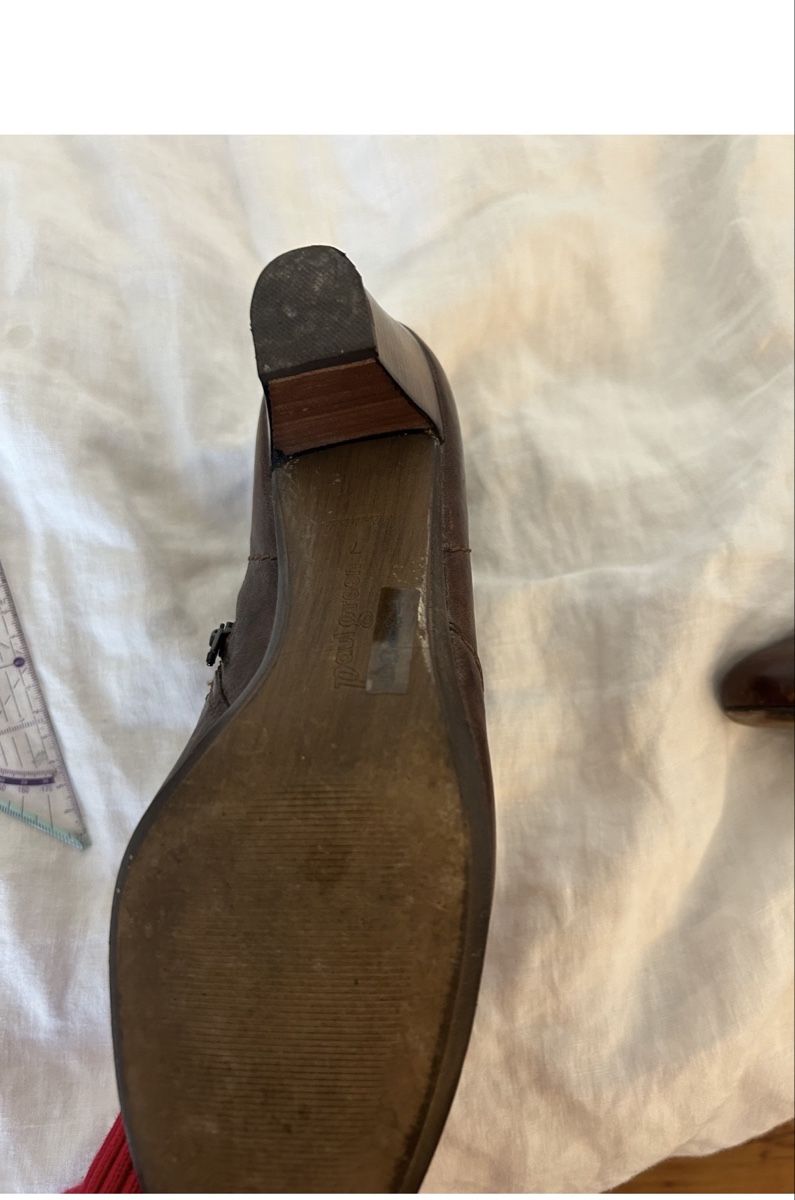 Paul Green Scarpe da donna: braune Leder-Stiefeletten – Usato da Bern venduto da ann_v6v2 5