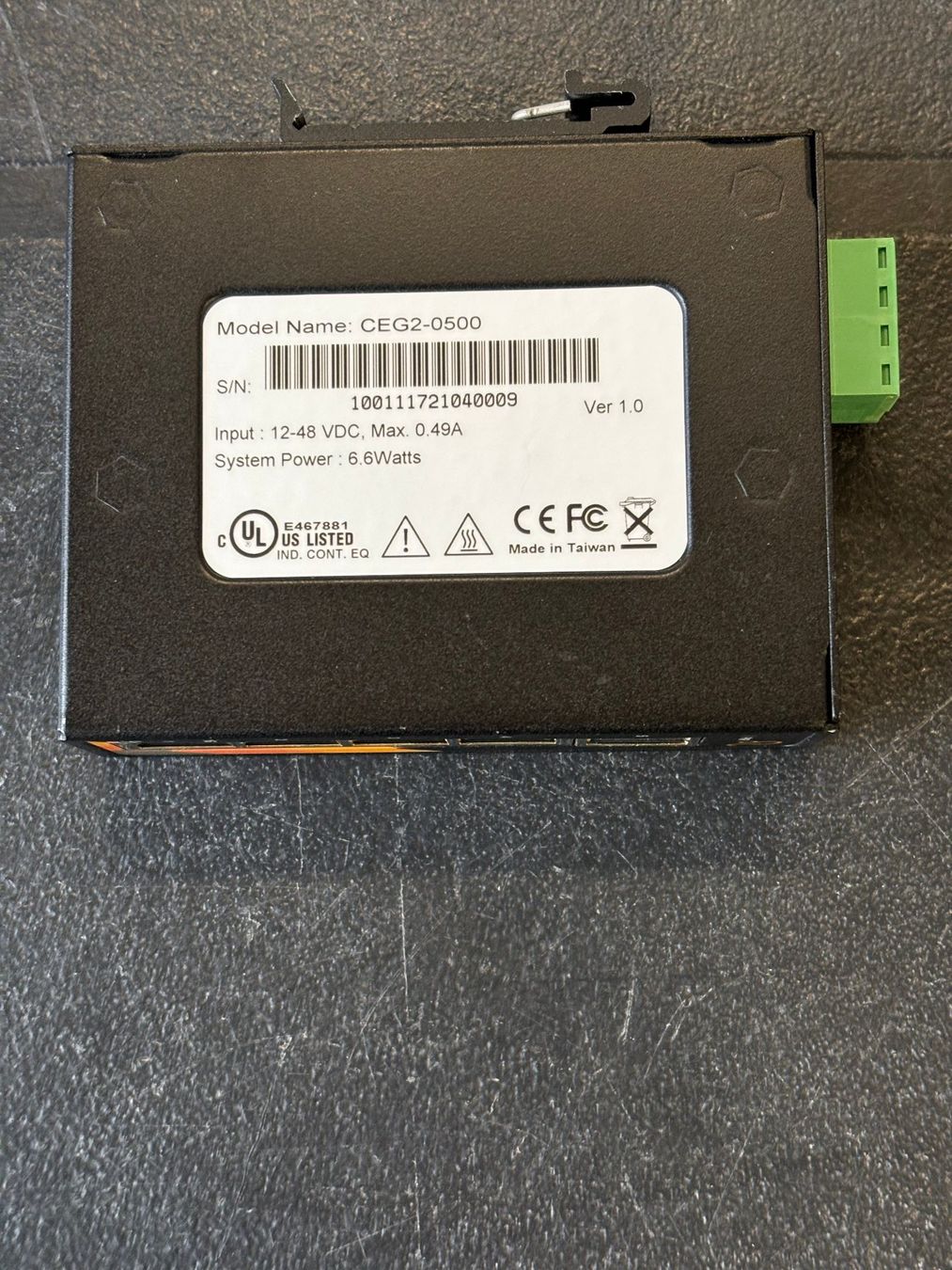 Hub & Switch: 5-Port Industrial Compact Gigabit Ethernet Switch – Usato da Lengnau AG venduto da retoip 2