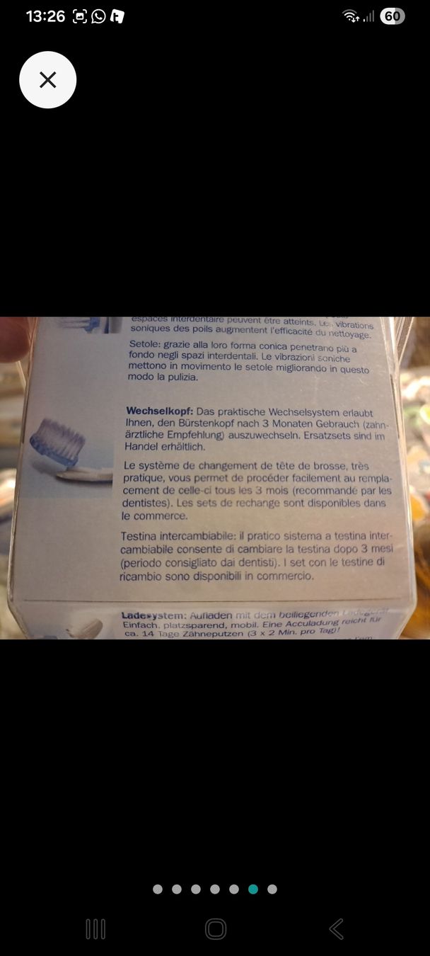 Trisa Cura dei denti: Trisa Sonic Power Plus Zahnbürsten  – Nuovo e nell'imballaggio originale da Rickenbach LU venduto da bishiida 4