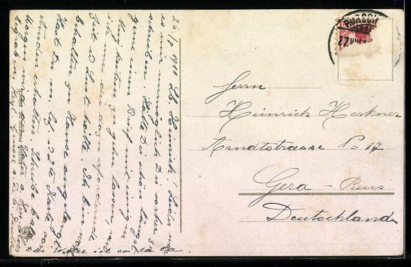 Cartoline postali: AK Rorschach, Uferpartie mit Booten – Usato da Berlin venduto da bartko-reher 1