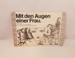 Vintage Broschüre "Mit den Augen einer Frau" Rarität!