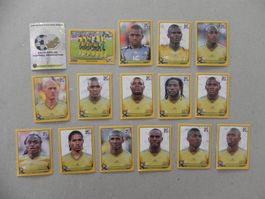 Panini Fussball WM Südafrika 2010 Südafrika 16 Stück 30 - 48