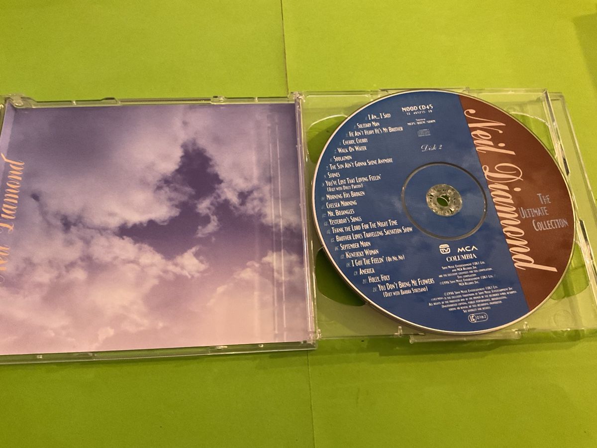 CD: Neil Diamond - The Ultimate Collection (2CD)UK 1996 – Usato da Steinach venduto da Quarkie 2