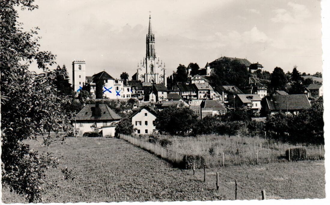 Cartes postales: Châtel St. Denis – D'occasion à Wolhusen par Curver9