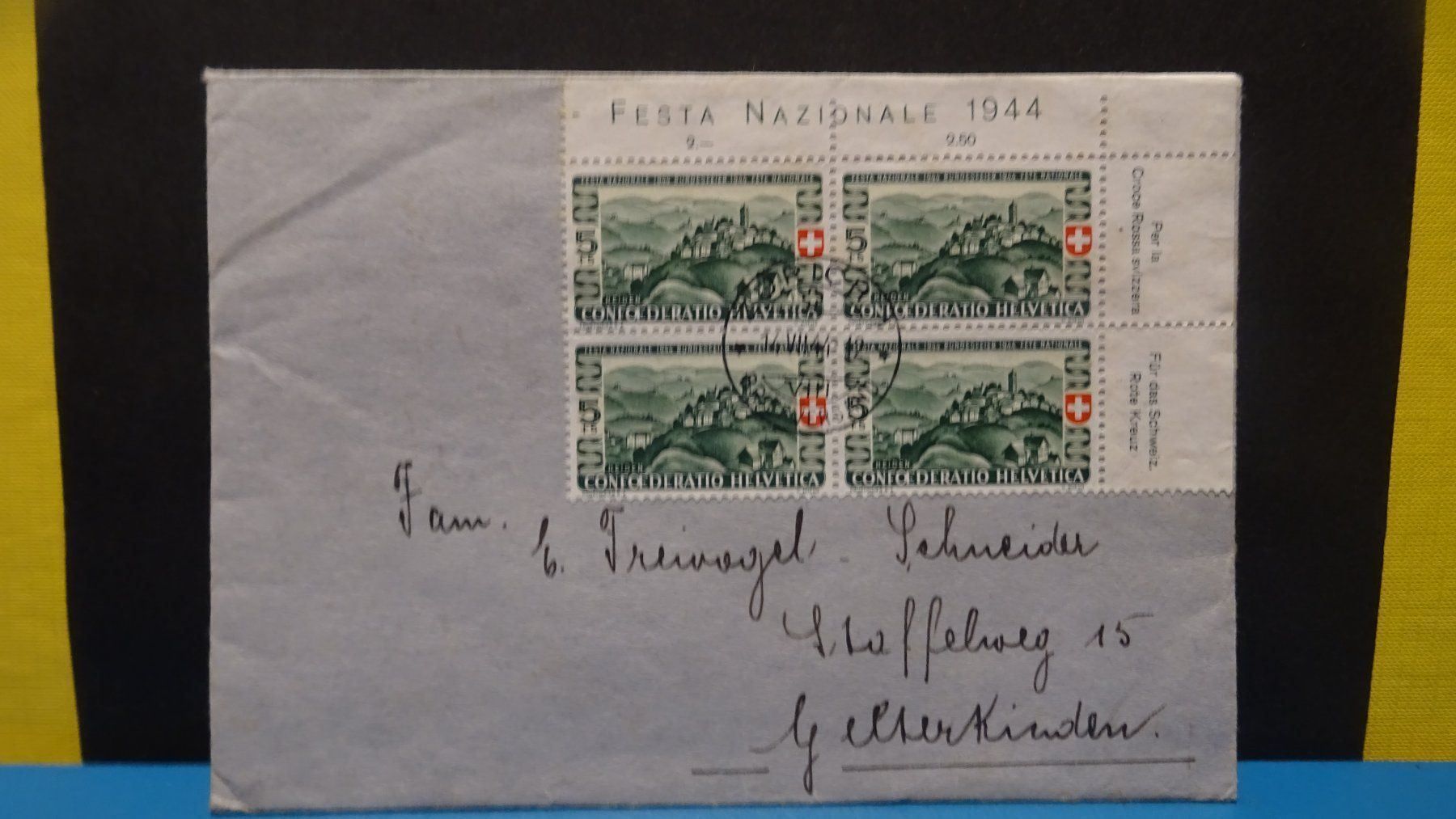 Tutti i francobolli: 1926, SCHWEIZER AFRIKAFLUG 28. NOVEMBER – Usato da Eschenbach SG venduto da eDaisy 6