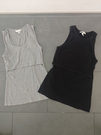 2 Still-Tops, Grösse S, H&M Mama, guter Zustand