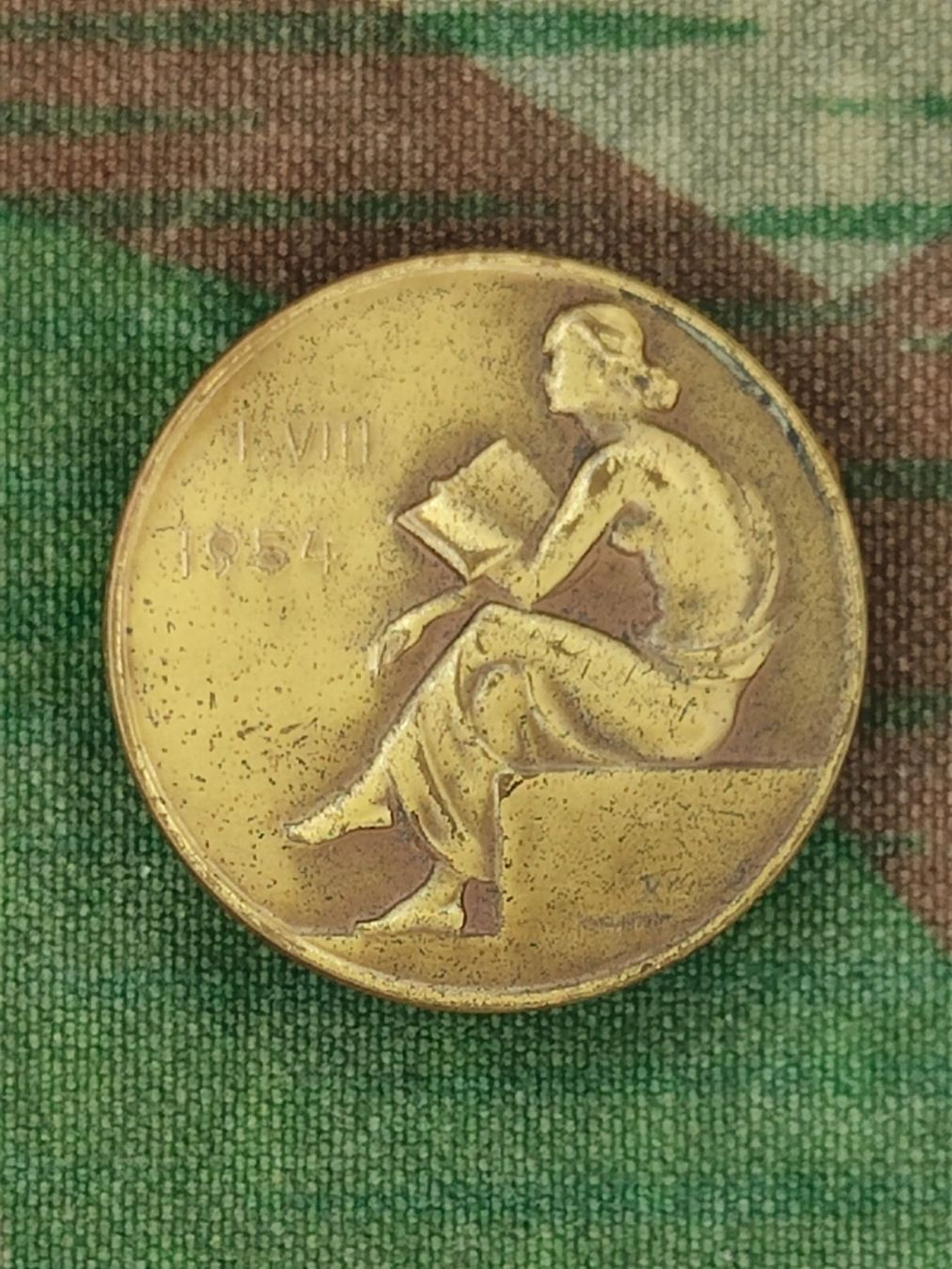 Placchette & Badge: 1. August Abzeichen 1954 – Usato da Bauma venduto da SwissMilitaria