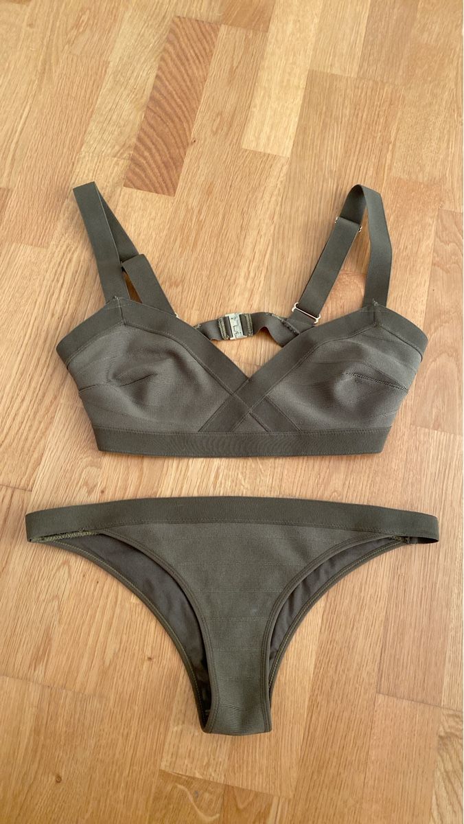 Costumi da bagno & Bikini: Bikini in Khaki, ca. Grösse 38 – Usato da Burgdorf venduto da allesolivia