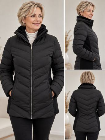 ❄️ ZARA Winterjacke – Grösse XL – Schwarz 🖤 wie neu