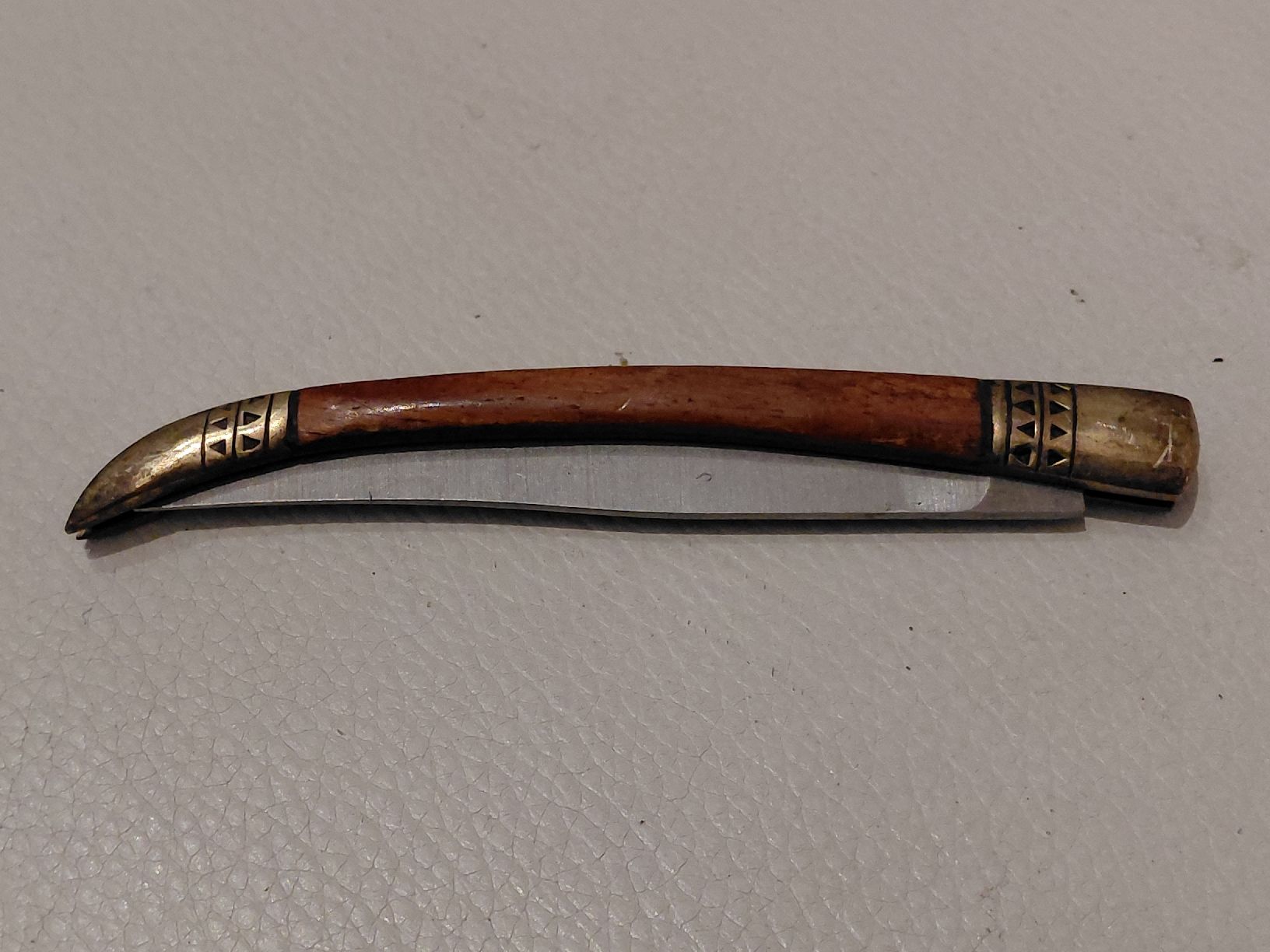 Coltelli tascabile: Taschenmesser "Sharp Stainless" mit Holzgriff, Vintage! – Usato da Belp venduto da mar_76s8 5
