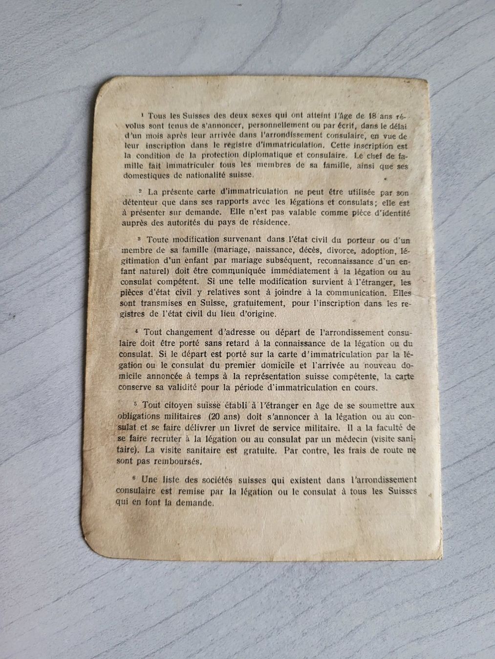 Dokumente: Meldebescheinigung 1927 – Gebraucht aus Allschwil von Uhrenbinz 2
