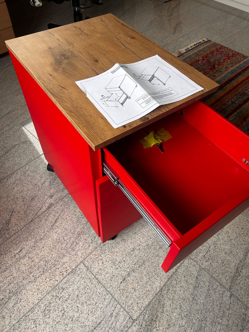 Banconi: SchubladenRollkorpus mit grosser Tiefe: HxBxT=56cmx42cmx56cm – Nuovo e nell'imballaggio originale da Fehraltorf venduto da lukasarnold 3