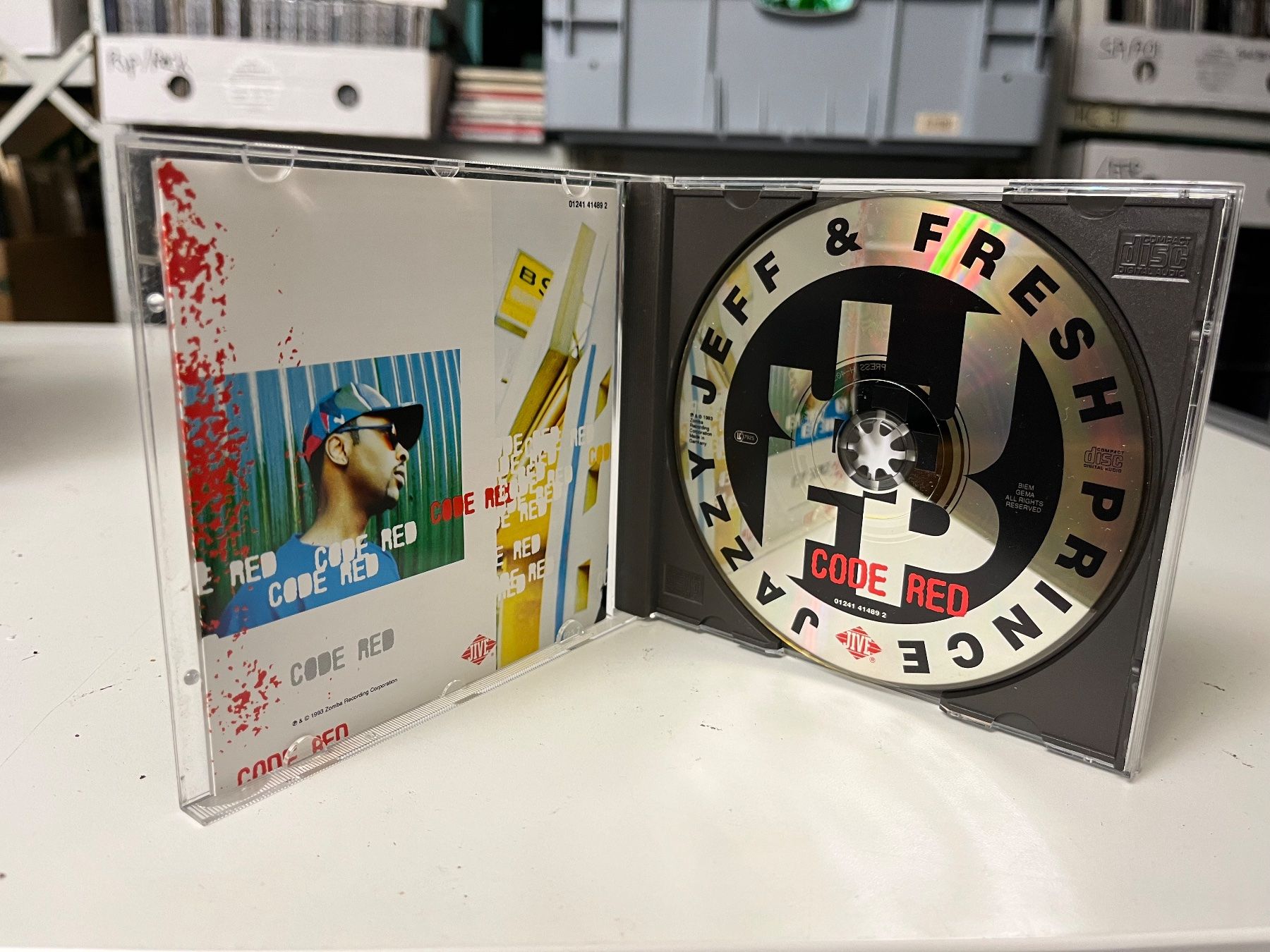 CD: Jazzy Jeff & Fresh Prince - Code Red - HH21C – Nuovo (secondo la descrizione) da Küsnacht ZH venduto da swisssales.net 2
