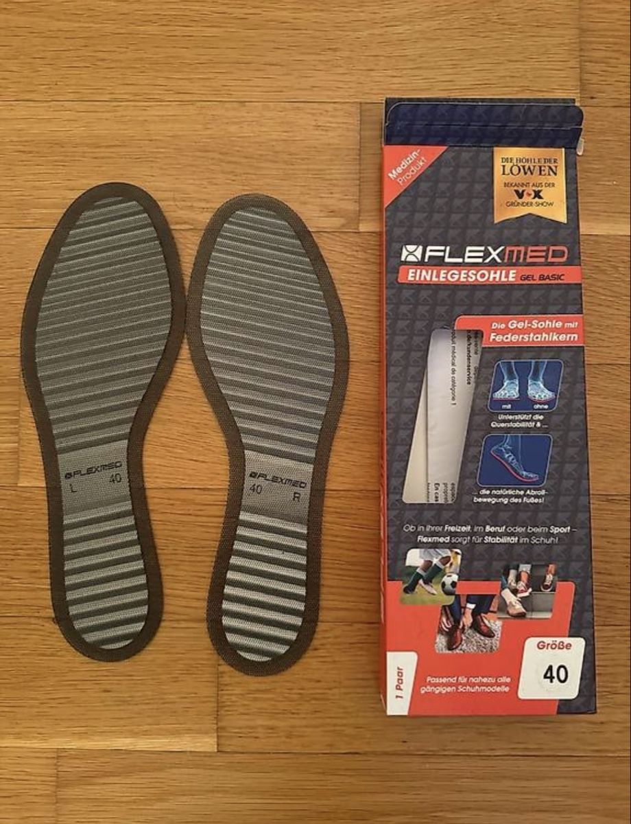 Scarpe da uomo: FLEXMED Einlegesohle Gr. 40 NEU – Nuovo e nell'imballaggio originale da Ibach venduto da Nadina87