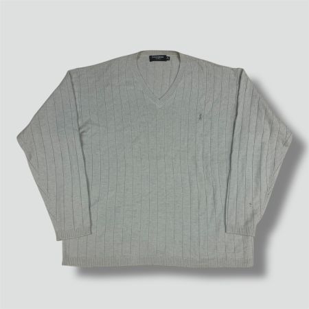 Yves Saint Laurent striped vintage sweater 90s ysl pull