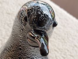 Alter Murano Glas Pinguin, Handarbeit, unbeschädigt TOP
