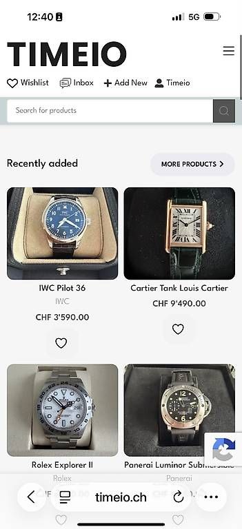 IWC Orologi: IWC Pilot 36 – Usato da Zürich venduto da timeio-swapwatch 8