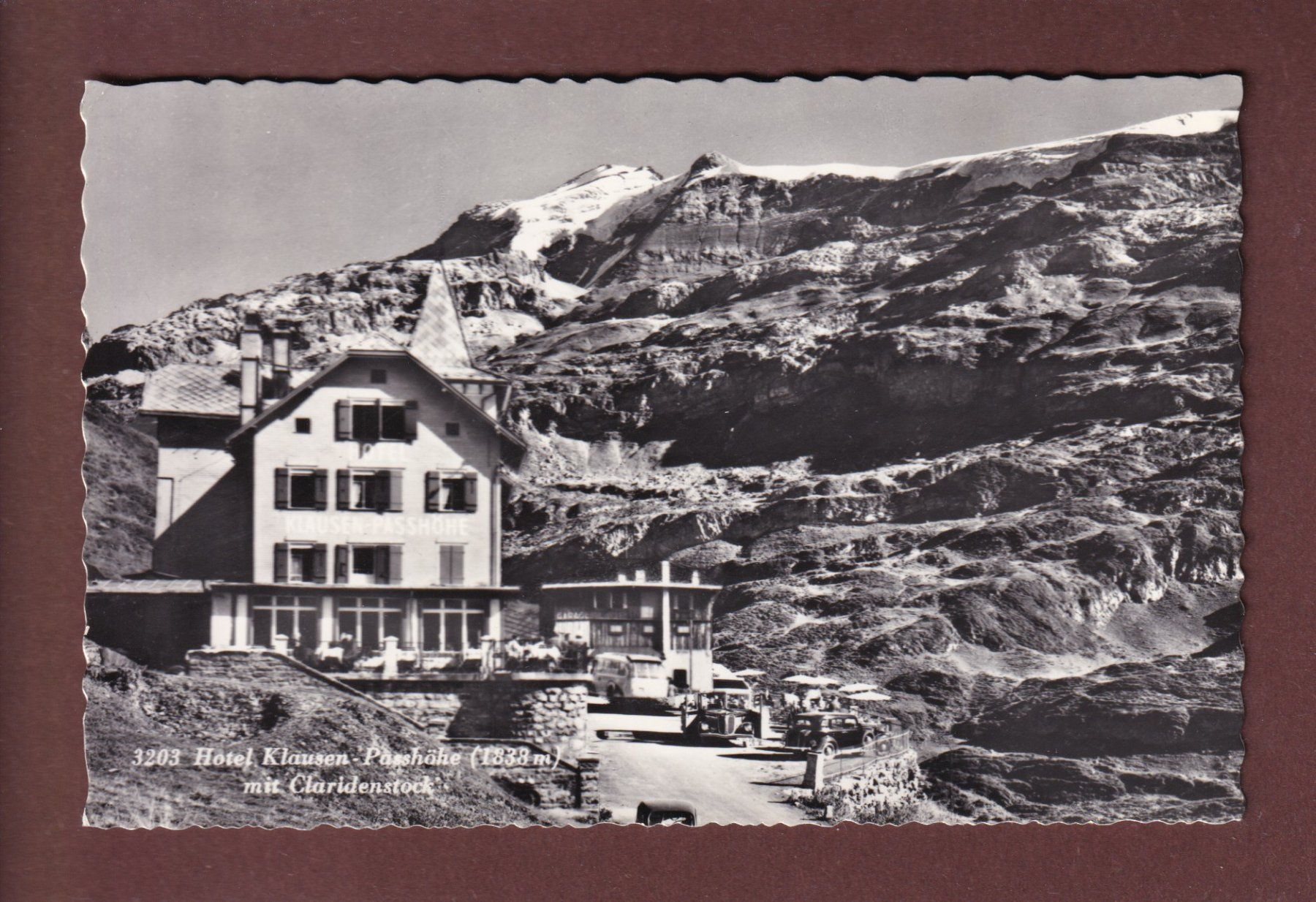 Cartes postales: Hotel KLAUSEN-PASSHÖHE - 1963 – D'occasion à Pully par nicecards-shop