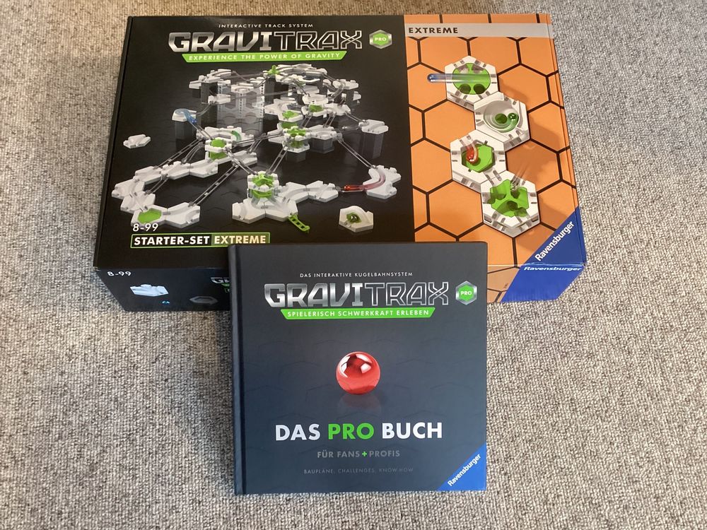 Neues GraviTrax PRO, Starter Set Extreme + GraviTrax Buch (Neu und ...