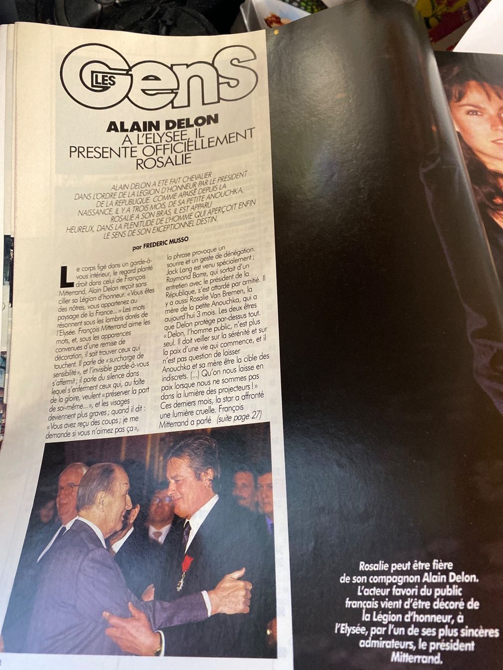 Riviste & Magazine: Paris Match - La Bataille Éclair - 7 mars 1991 - Alain Delon – Usato da Le Brassus venduto da cinema13 2