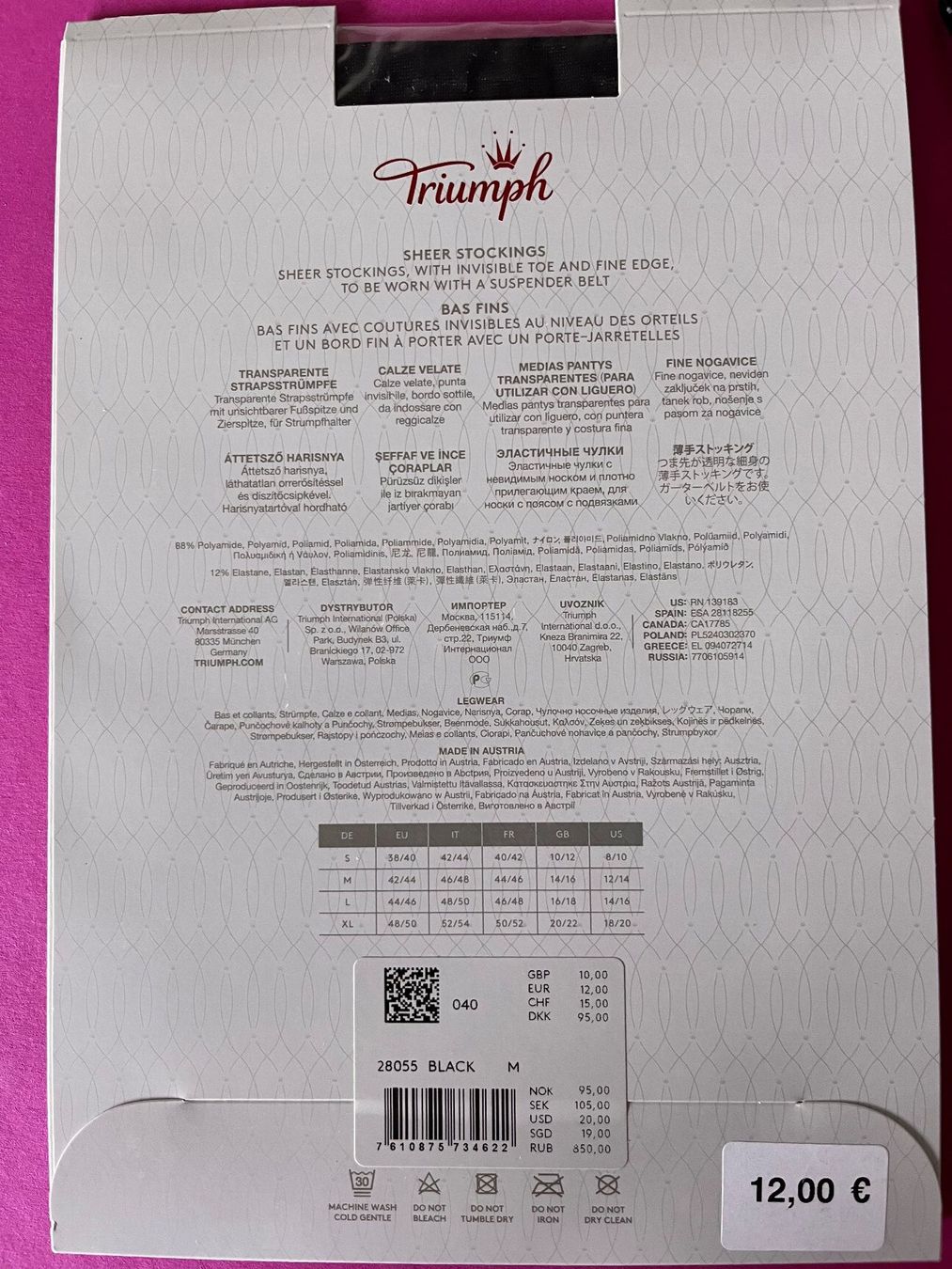 Altra biancheria intima: IMPLICITE, Strapsgürtel, Int. Grösse 4 (36/38) & Strümpfe – Nuovo e nell'imballaggio originale da Rudolfstetten venduto da gst_g7xl 8