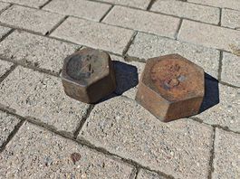 Gewichtsteine 4 kg + 5 kg  Stahl mit Eichzeichen