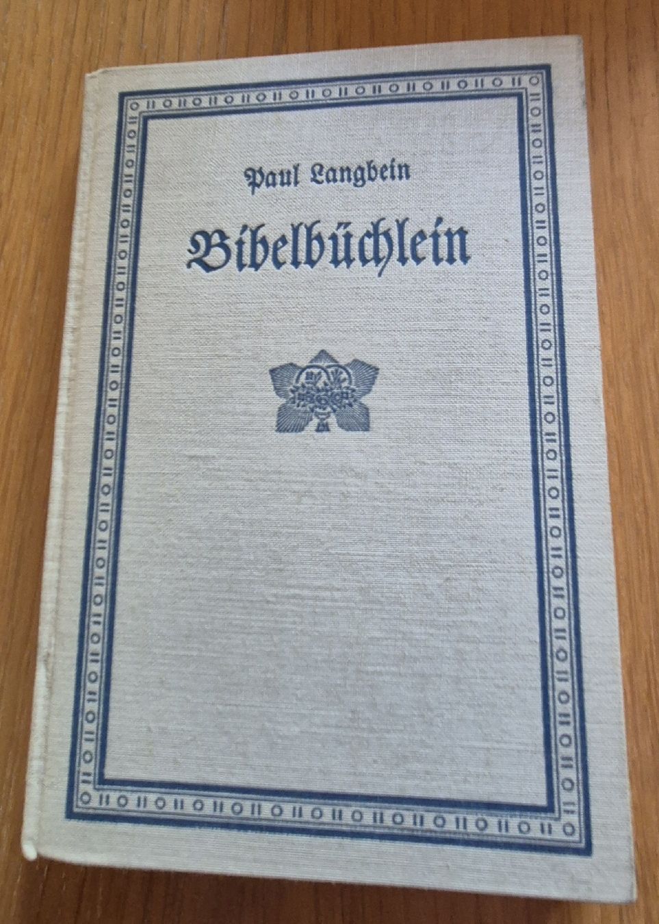 Libri: Bibelbüchlein, Paul Langbein, 1928 – Usato da Zeiningen venduto da Carettacaretta69