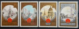 Russland CCCP Kat. 4927-4928 & 4910-4911 ** 1980