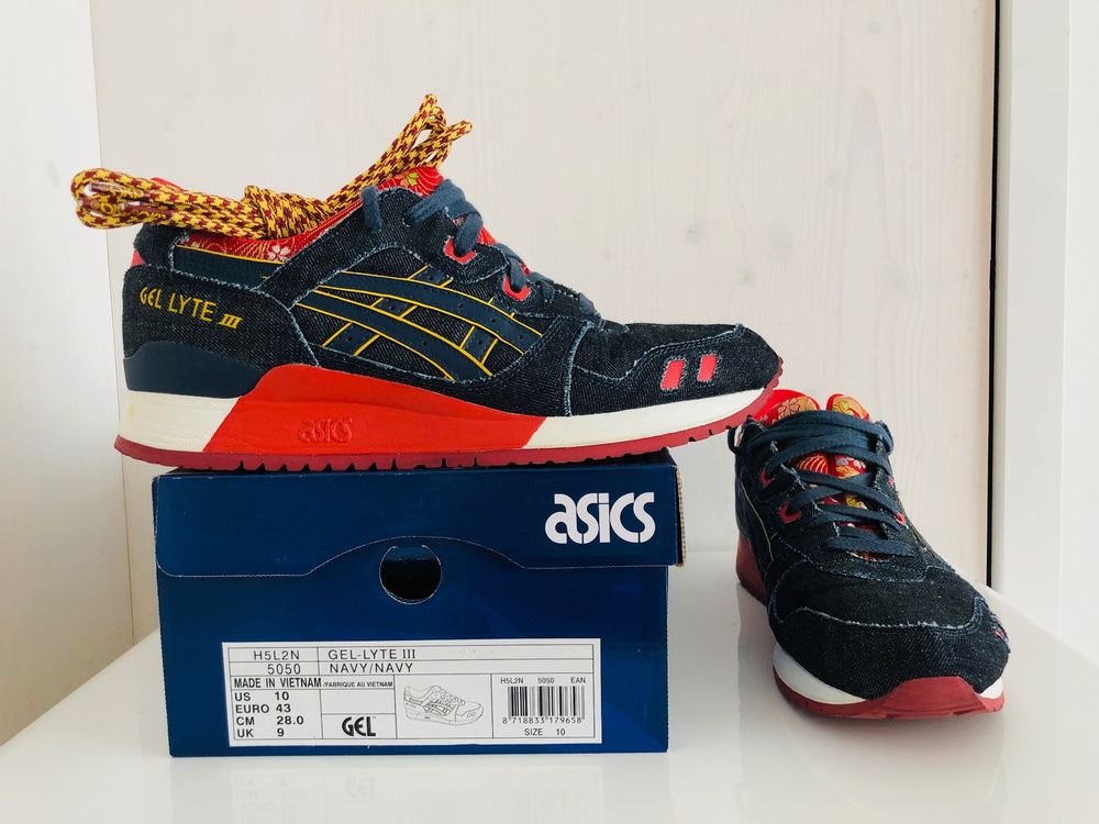 Asics Gel Lyte III Japanese Denim Kimono Top Zustand Kaufen auf Ricardo