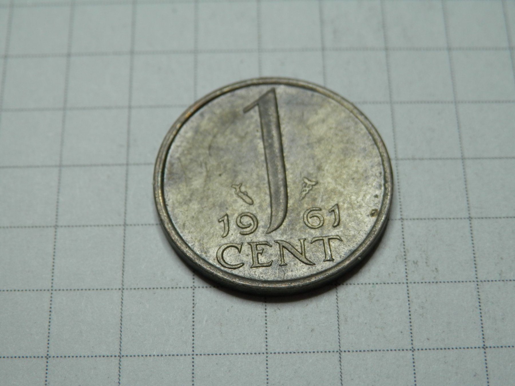 Tutti le monete: Niederlande 1 Cent, 1961 – Usato da Weiach venduto da weiach81 1